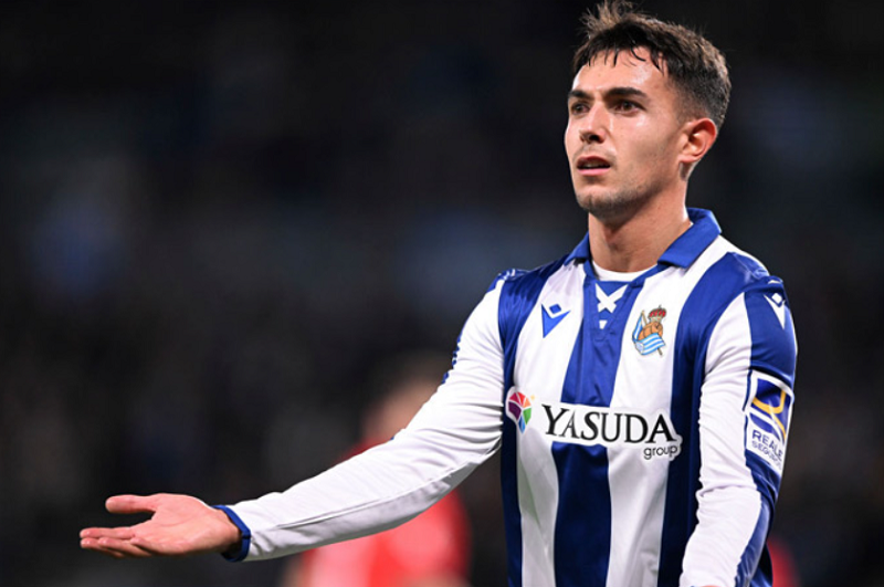 Zubimendi đặt chân tới London, thương vụ với Arsenal sắp hoàn tất