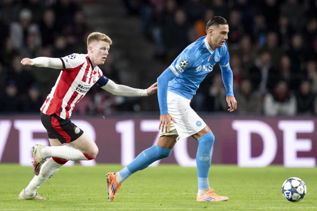 PSV Eindhoven vs Napoli (02:00 &#8211; 22/10) | Xem lại trận đấu