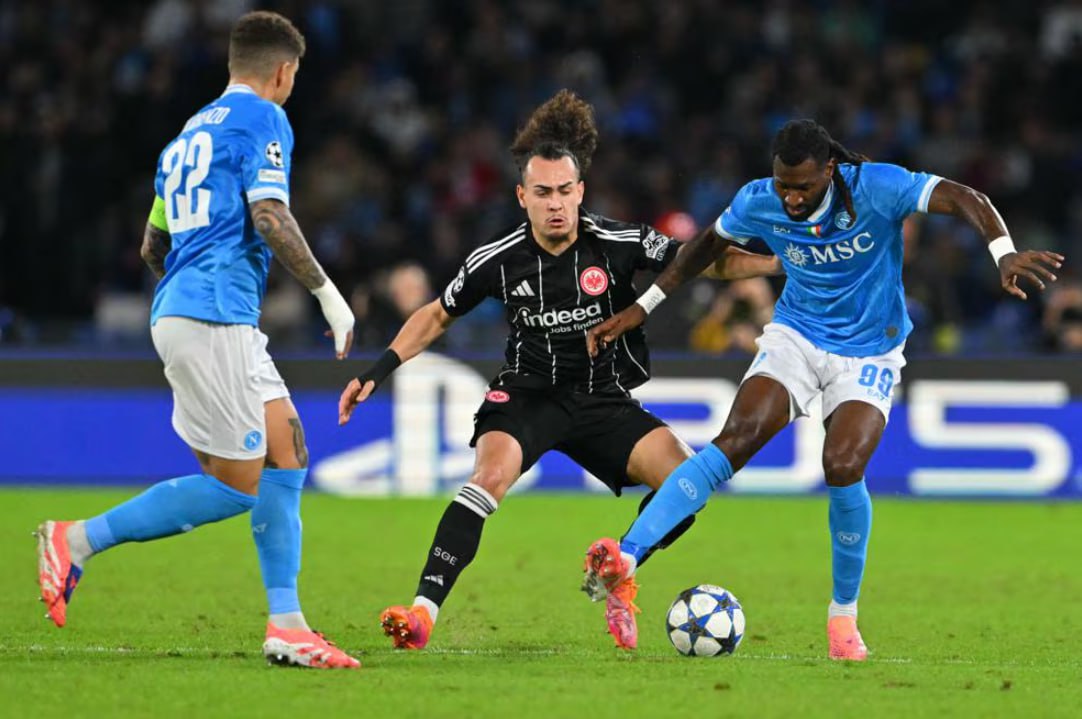 Napoli vs Eintracht Frankfurt (00:45 &#8211; 05/11) | Xem lại trận đấu